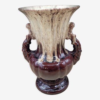 Vase Foreign marron