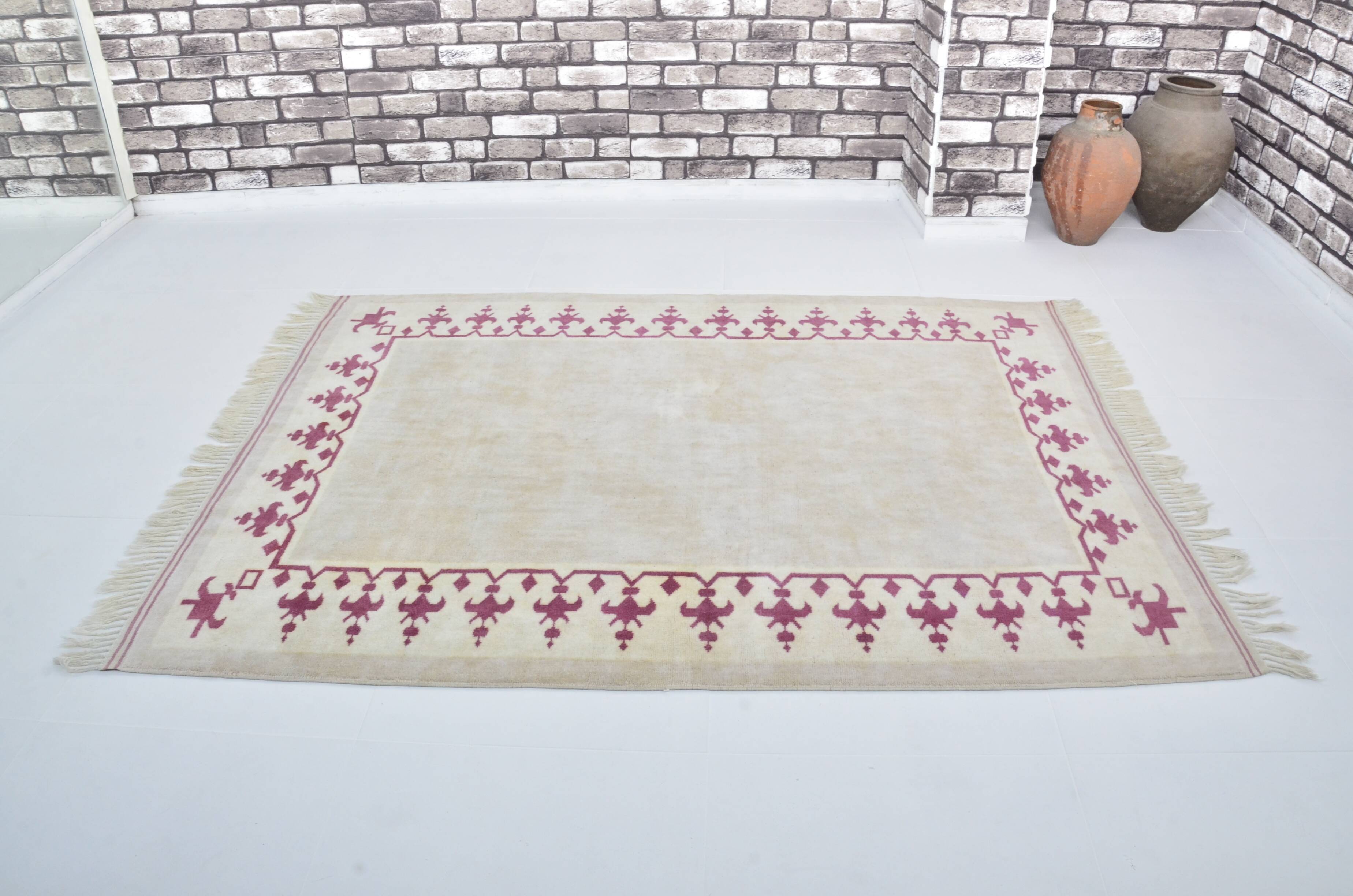 Turkish Anatolian Floral Rug sku 3600