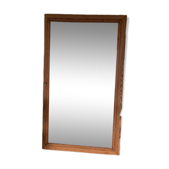 Wooden mirror