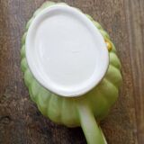 Double asparagus dish, slush sauce boat