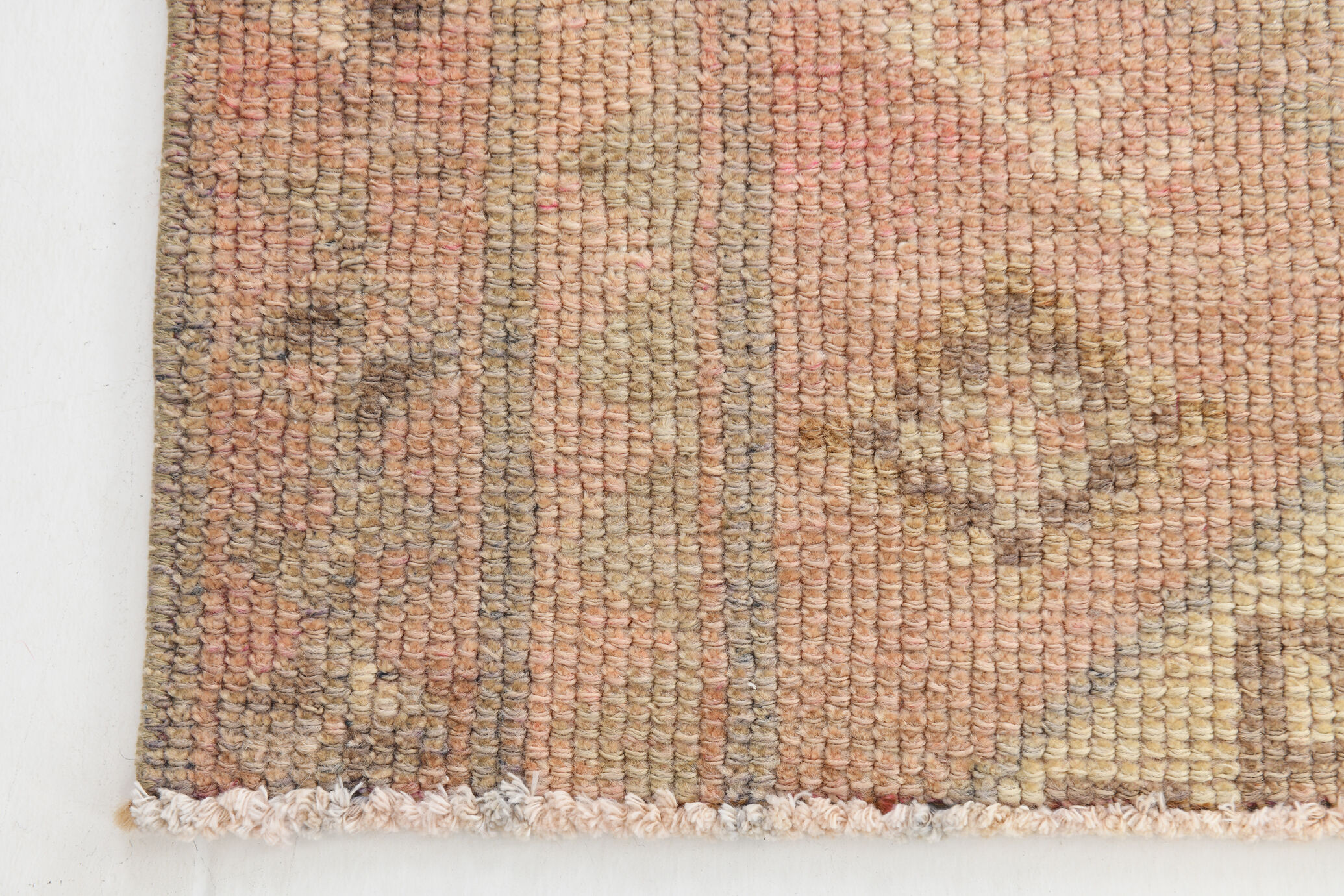 Short turkish runner rug 89x256cm