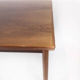 Dining table with extensions in rosewood of Danish design, 1960s