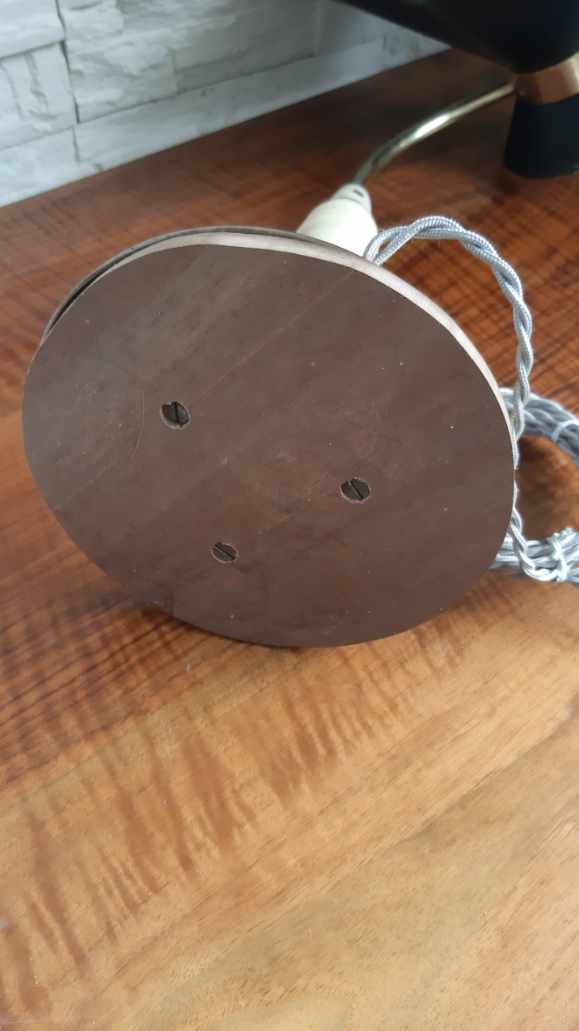 Vintage diabolo lamp