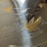 Giorinox Italy vintage tray duo