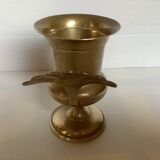 Empty brass bird pocket