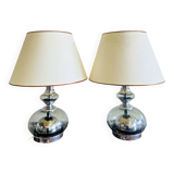 Set of two vintage lamps – 70s