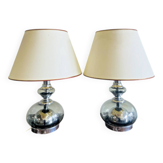 Set of two vintage lamps – 70s