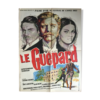 Cinema poster "The Cheetah" Alain Delon, Claudia Cardinale 60x80cm 1963