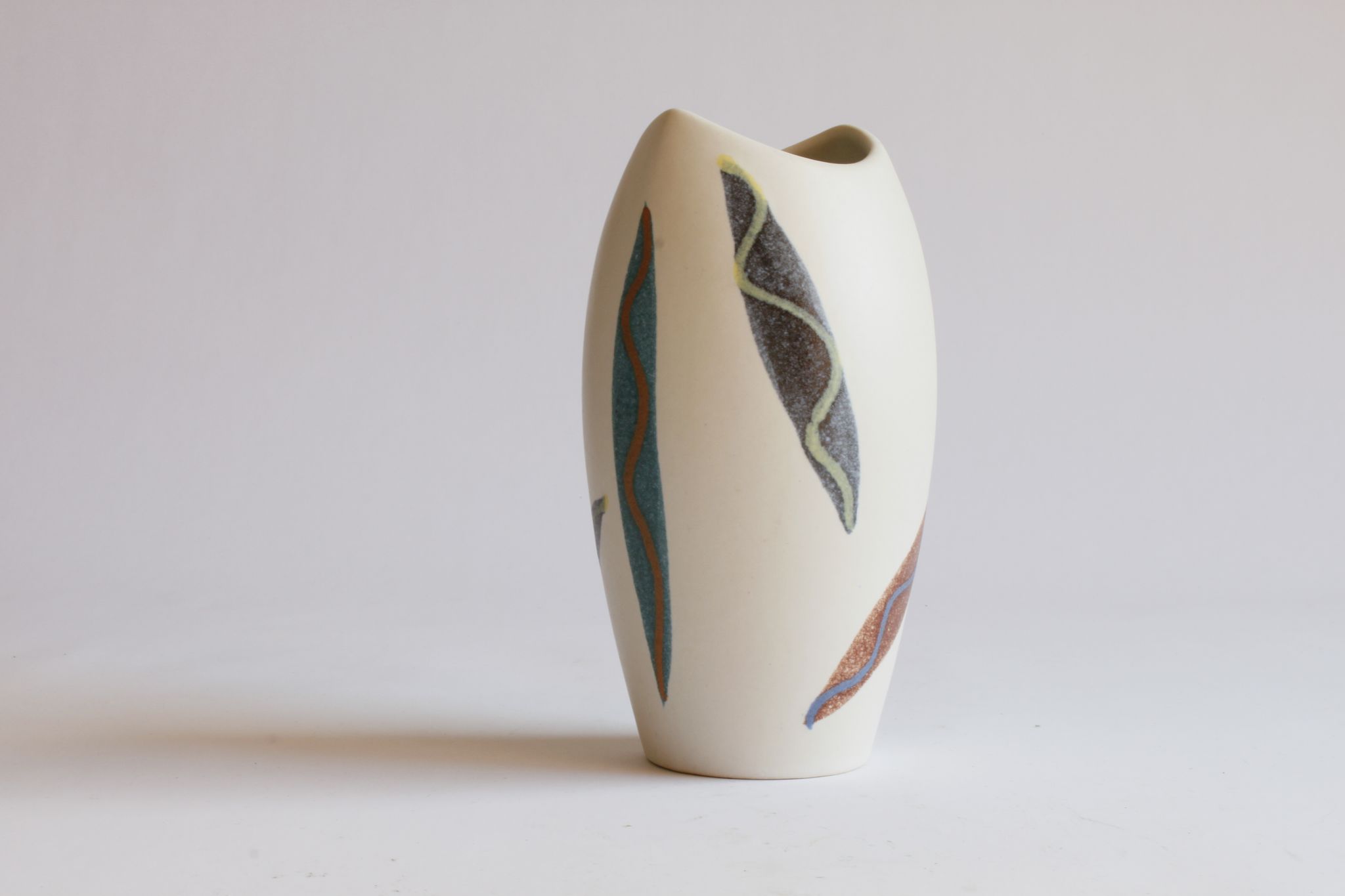 Fischmaul vase by Jasba Keramik, Germany 1950s.