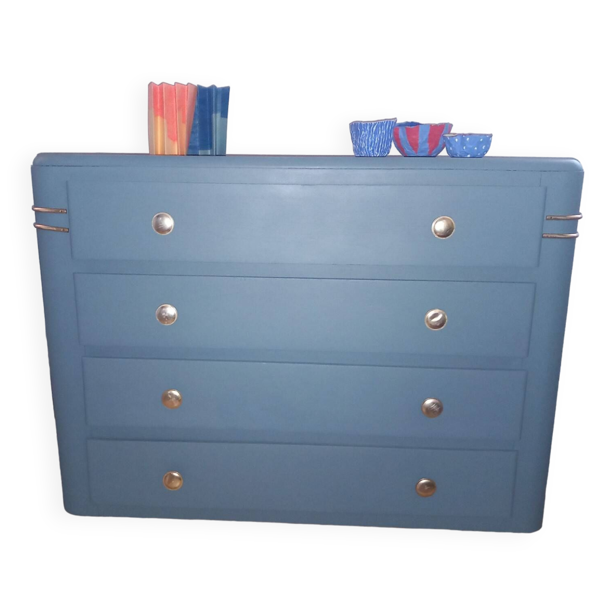 Chest of drawers restyled art deco storage unit