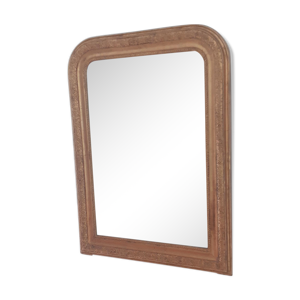 Miroir ancien doré - 80x60cm