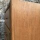 Chiffonnier pieds compas bois brut 1950