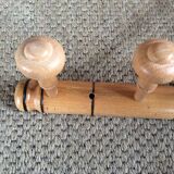 Bamboo coat rack