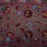 Hand knotted rug, vintage Turkish rug 53x186 cm