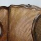 Antique Carved Wing Chair with Cane Sides , Czechoslovakia