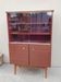Meuble vitrine bibliothèque vintage scandinave