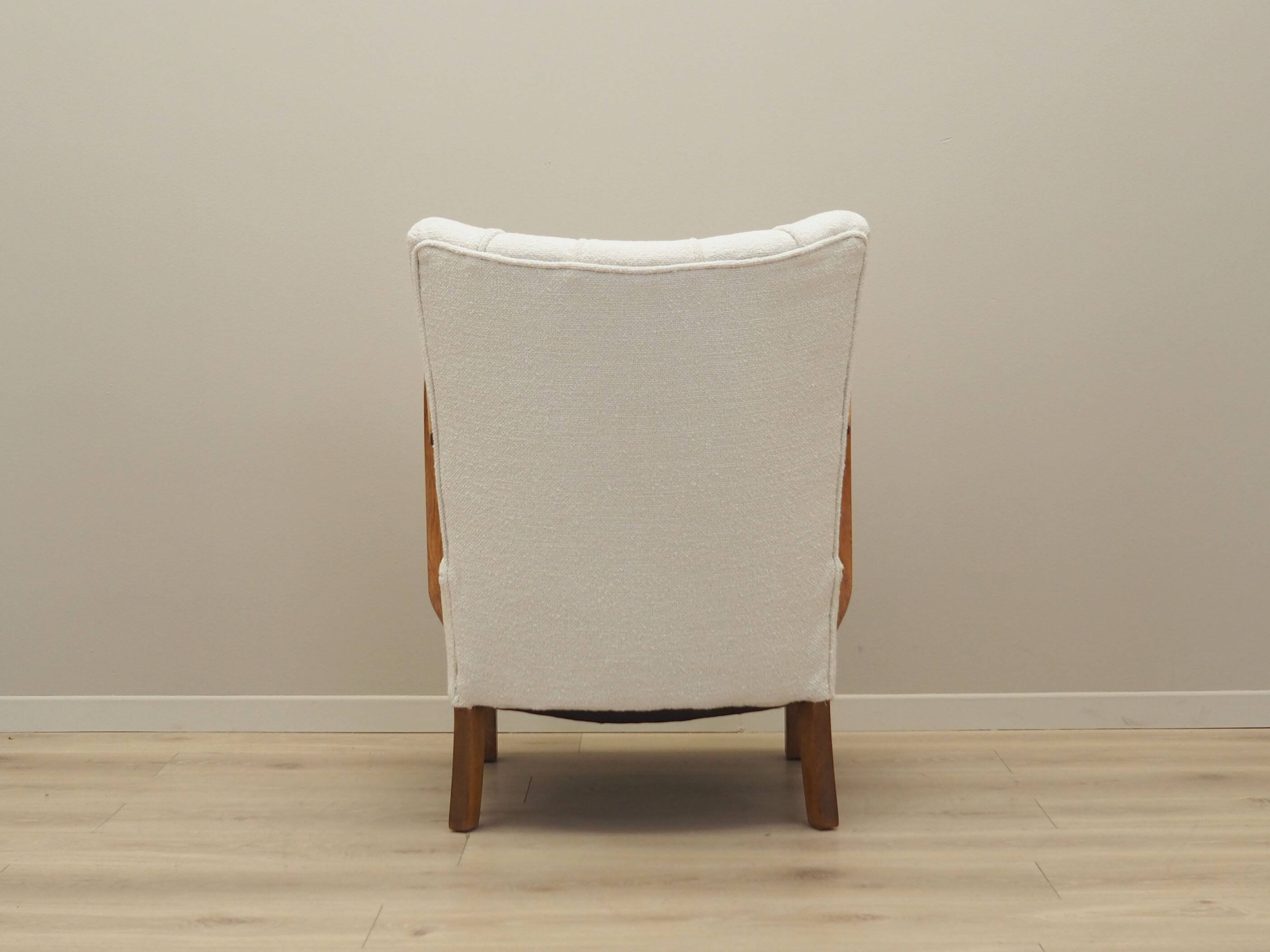 Oak armchair, Art Deco, 1950s, made in Denmark