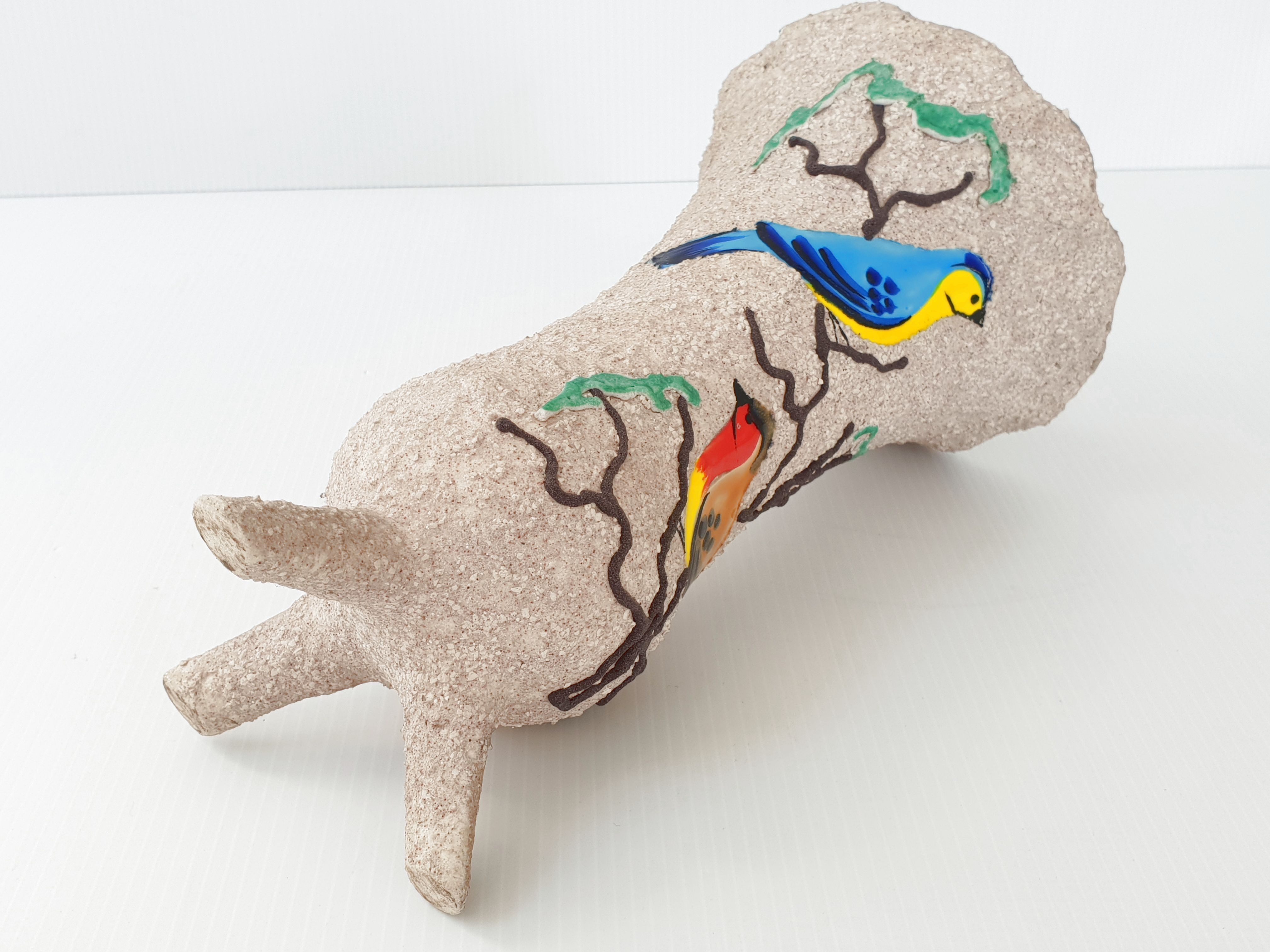 1950 vintage vase by Gabriel Fourmaintraux