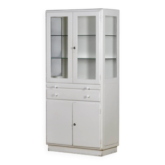 Armoire à pharmacie en bois, années 1950