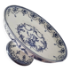 Old moustiers jules vieillard bourdeux compotier dish on base, late 19th century