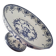 Old moustiers jules vieillard bourdeux compotier dish on base, late 19th century