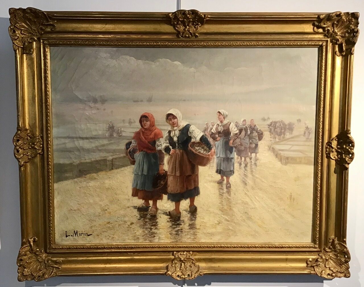 Signed painting, 20th century