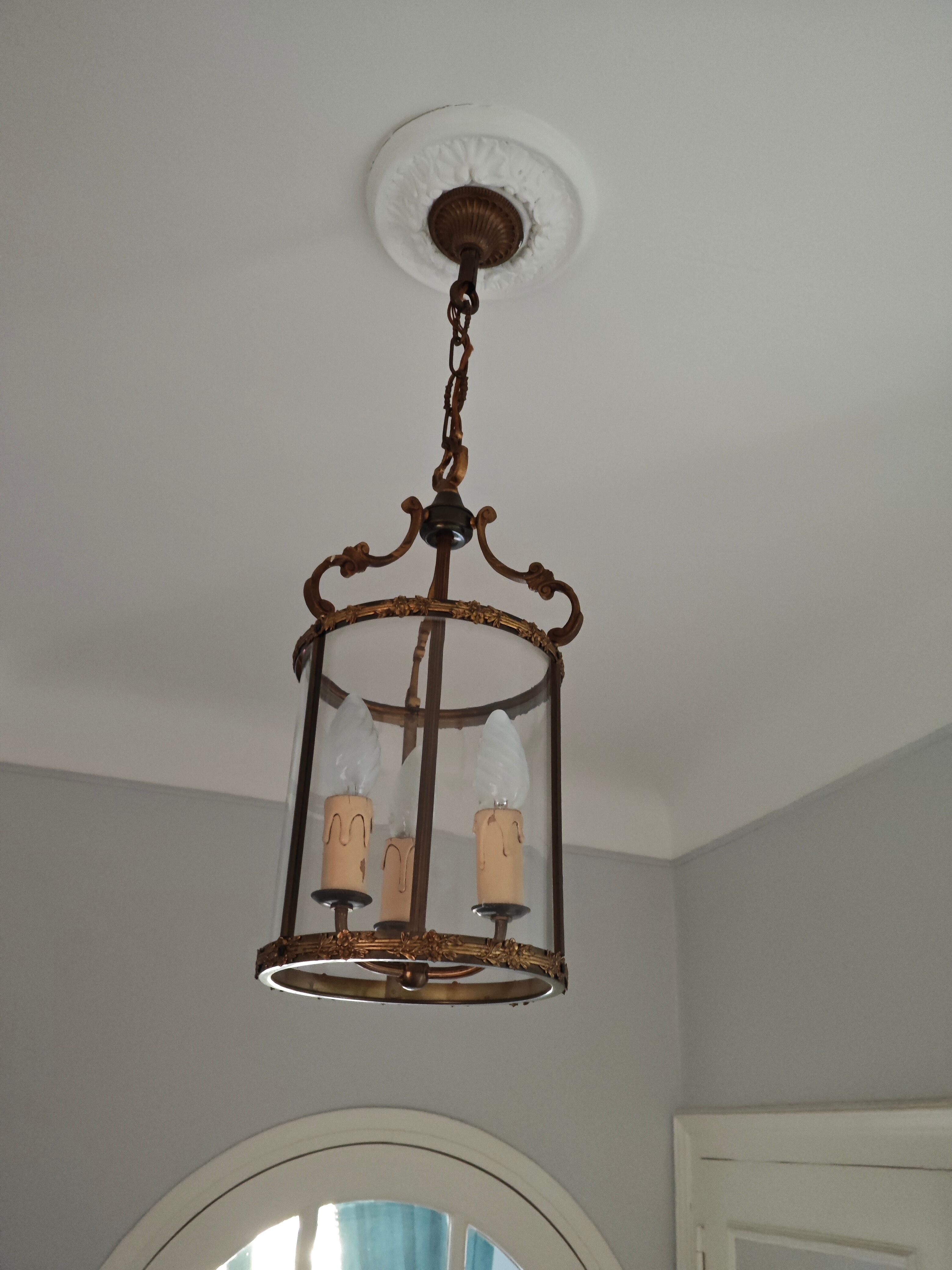Suspension with 3 lamps