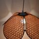 Lustre pétales bambou cannage vintage