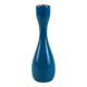 Blue candlestick, Danish design, 1970s, made in Denmark