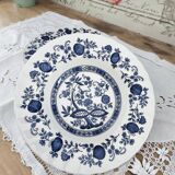 Lot de 5 assiettes creuses en porcelaine Crown Clarence Made in England