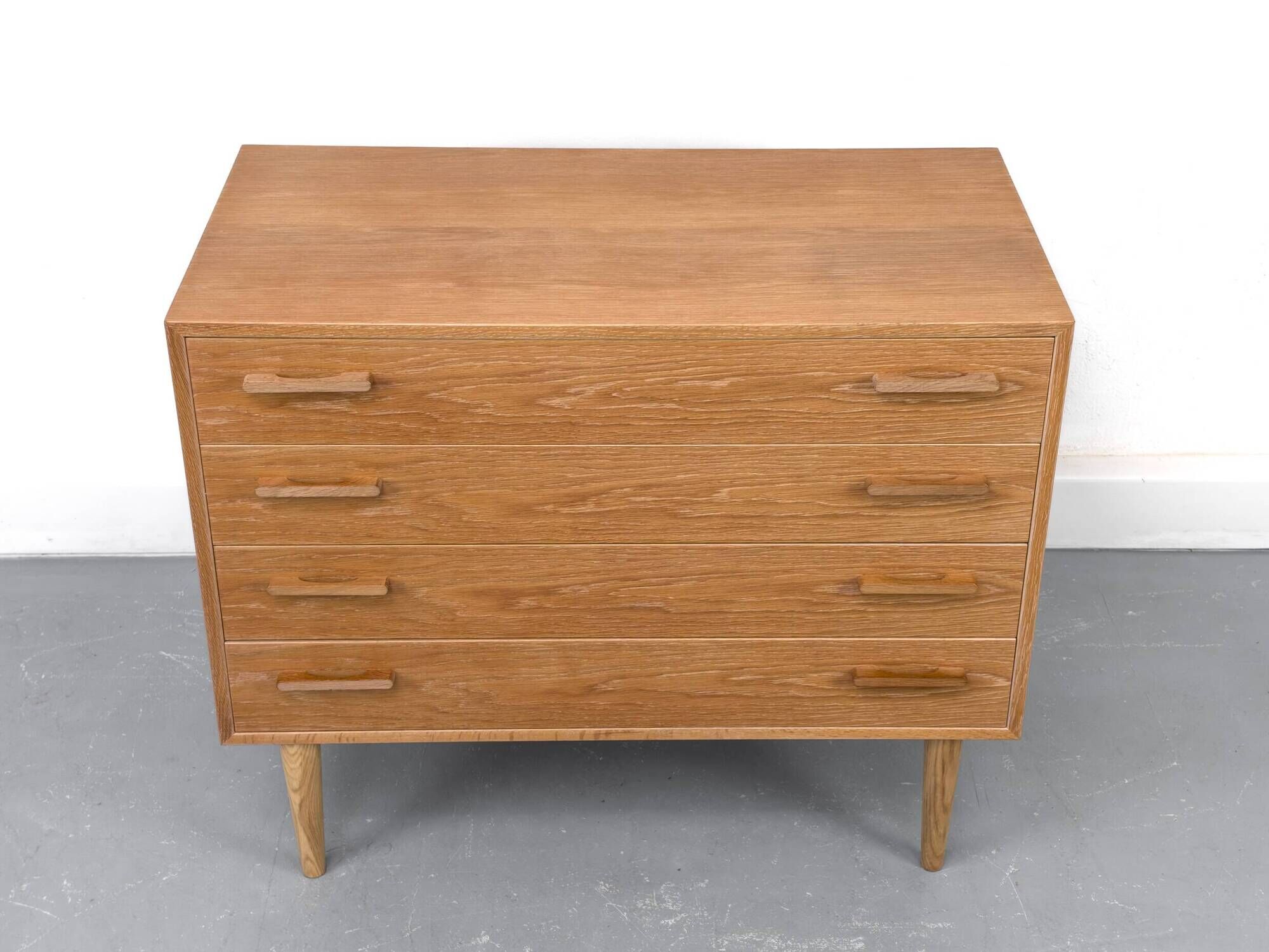 Danish Oak Chest of Drawers by Kai Kristiansen for FM Møbler, 1960s