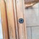 Banquette en rotin et cannage