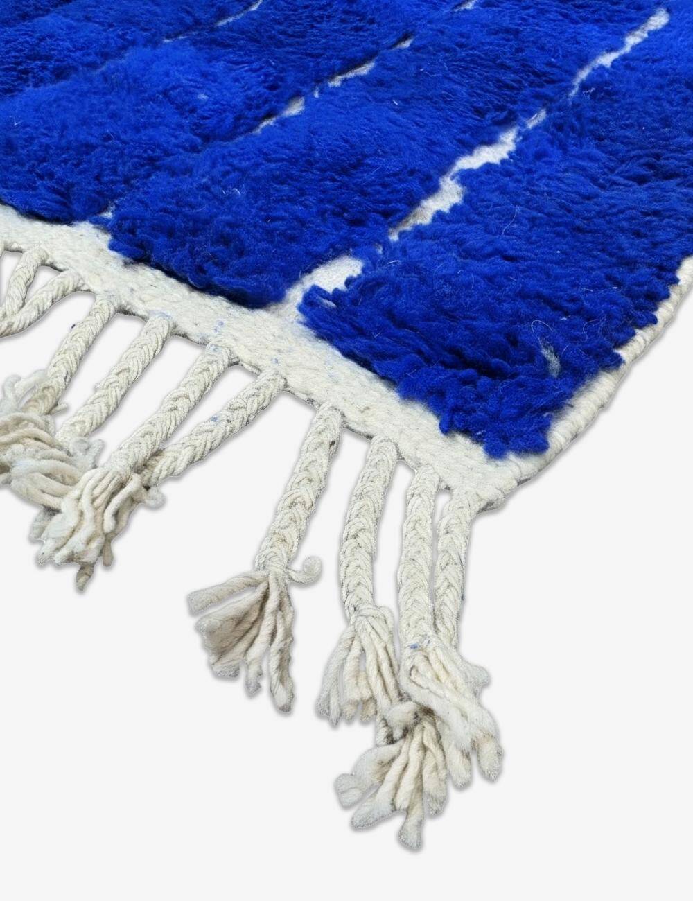 Tapis Bleu Contemporain - 300 x 237 cm