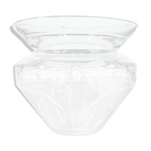 Cut crystal vase