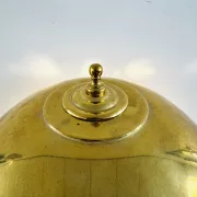 Lampe de table en laiton en forme de champignon par Sölken Leuchten, Allemagne, vers les années 1960.