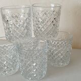 Set of 6 whisky glasses