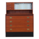 Teak secretary, Danish design, 1970s, production: Denmark