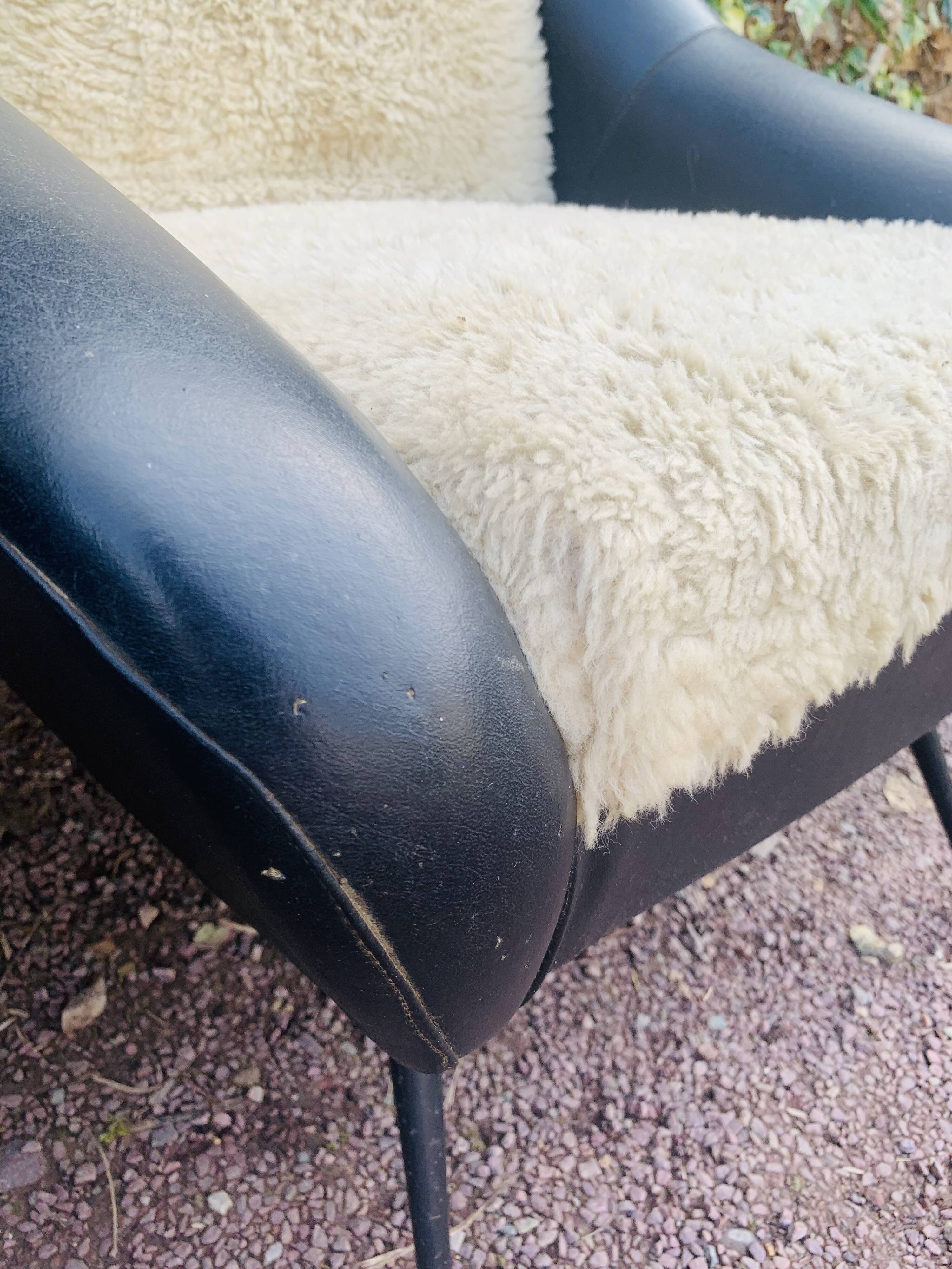 Paire de fauteuils vintage