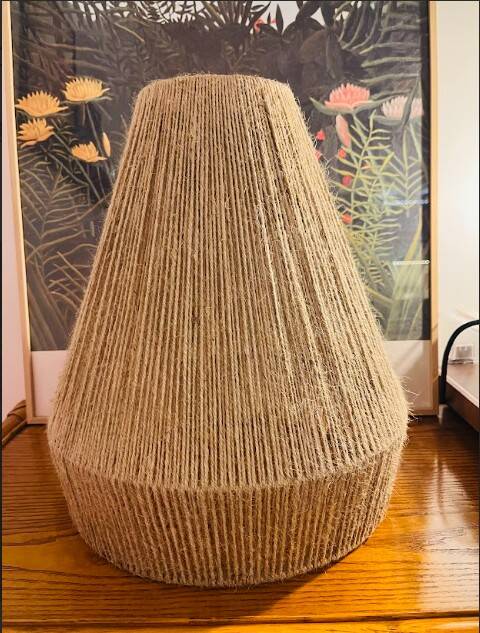Woven / rope lampshade