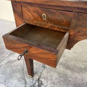 Empire style desk in solid mahogany, 19th century