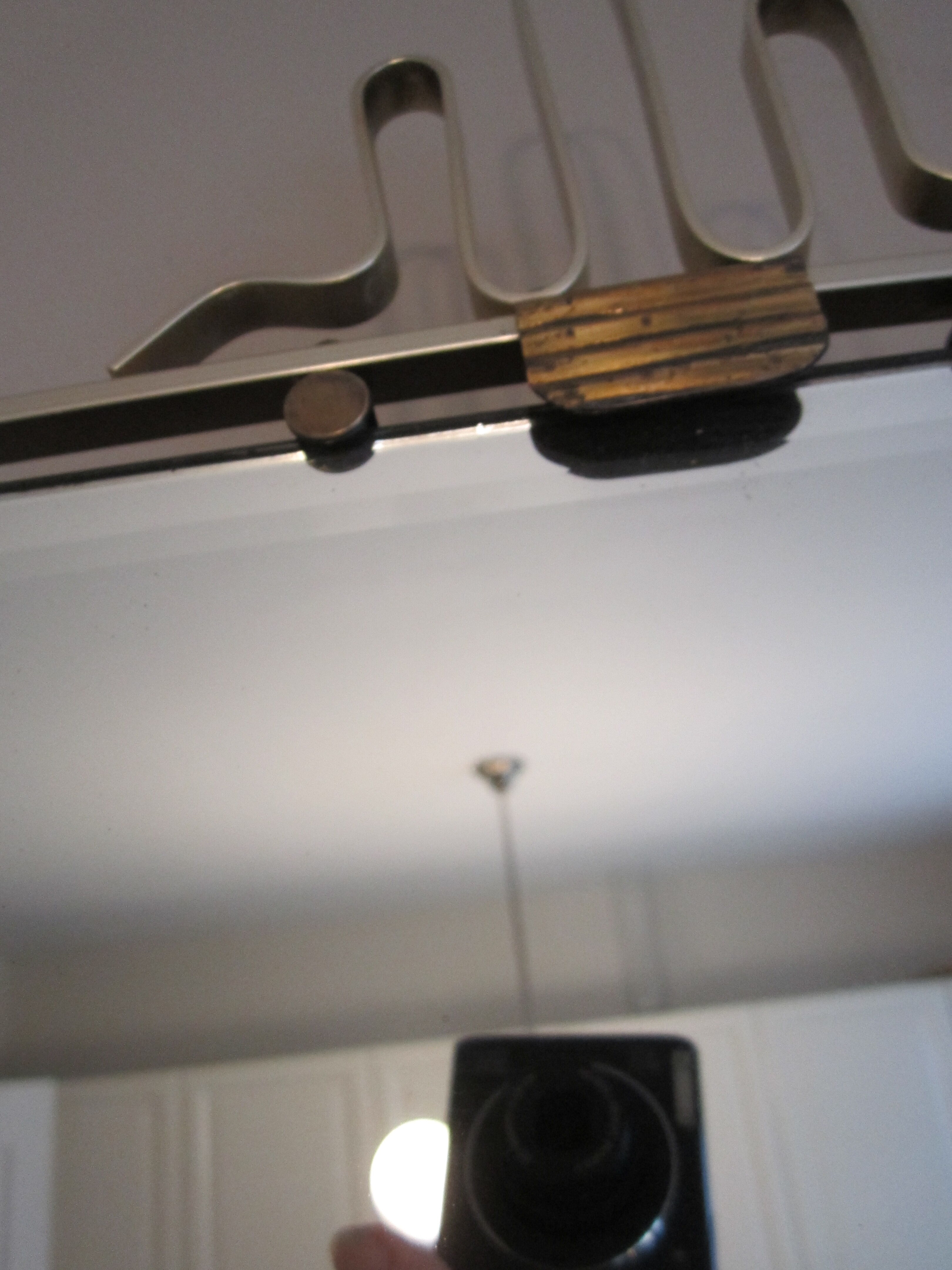 French mirror 1950  - 72x41cm