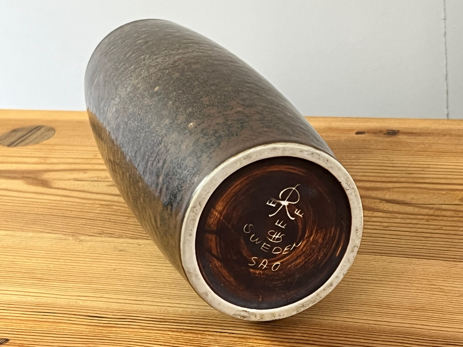 Carl-Harry Stalhane's stoneware vase for Rörstrand