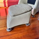 "Loge" armchairs & ottoman by Gérard Van den Berg for Montis, 1980s