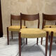 Chaises scandinaves en teck 1970