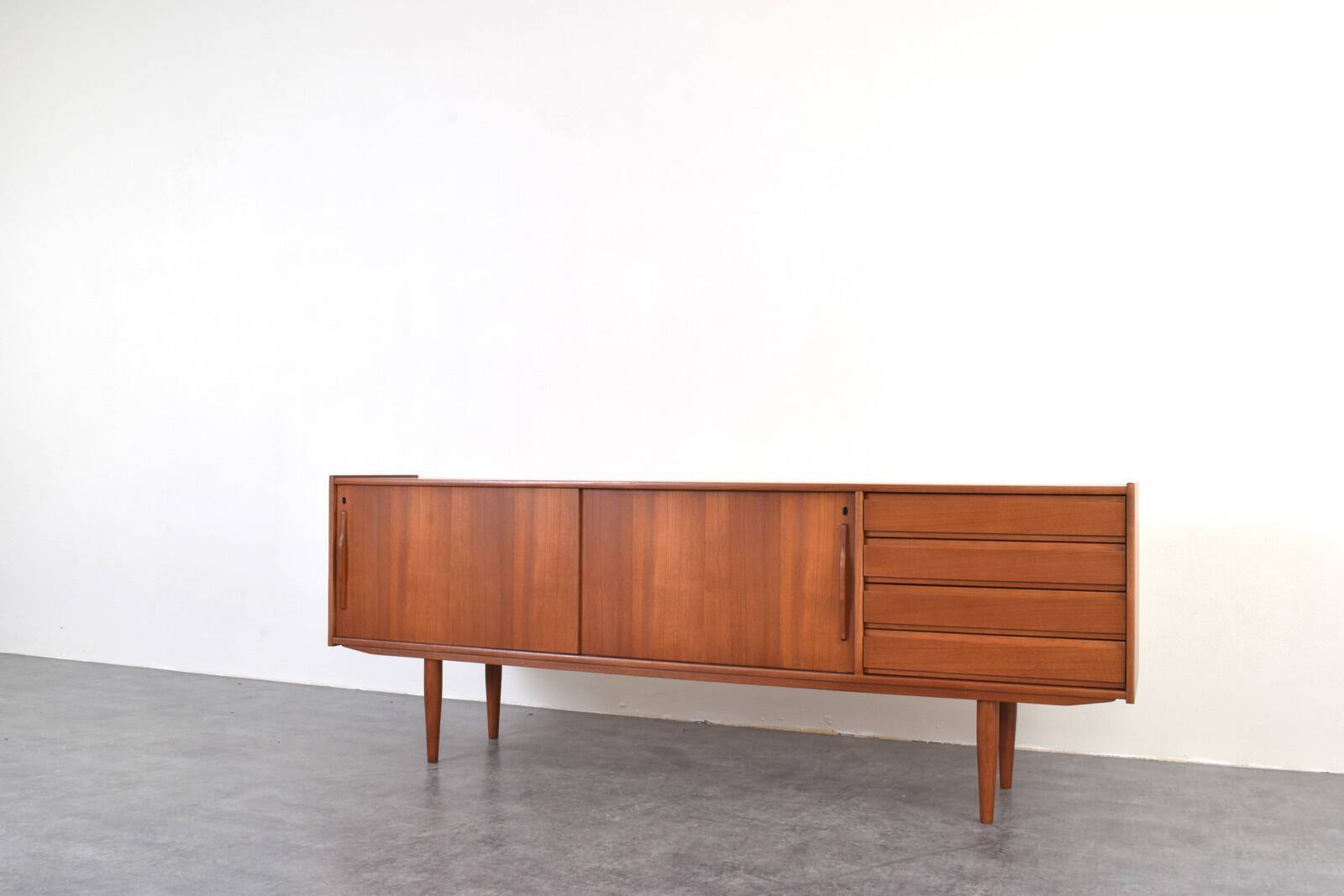 Mid-Century Danish Teak Sideboard, 1960s.