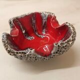 70s ceramic ashtray