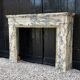 Louis XVI style fireplace in Paonazzo marble, circa 1880.