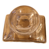 Carafe à spiritueux en verre ancienne avec son bouchon
