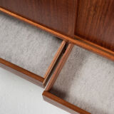 Midcentury Danish higher cabinet in teak by Axel Christensen for ACO Møbler 1960s