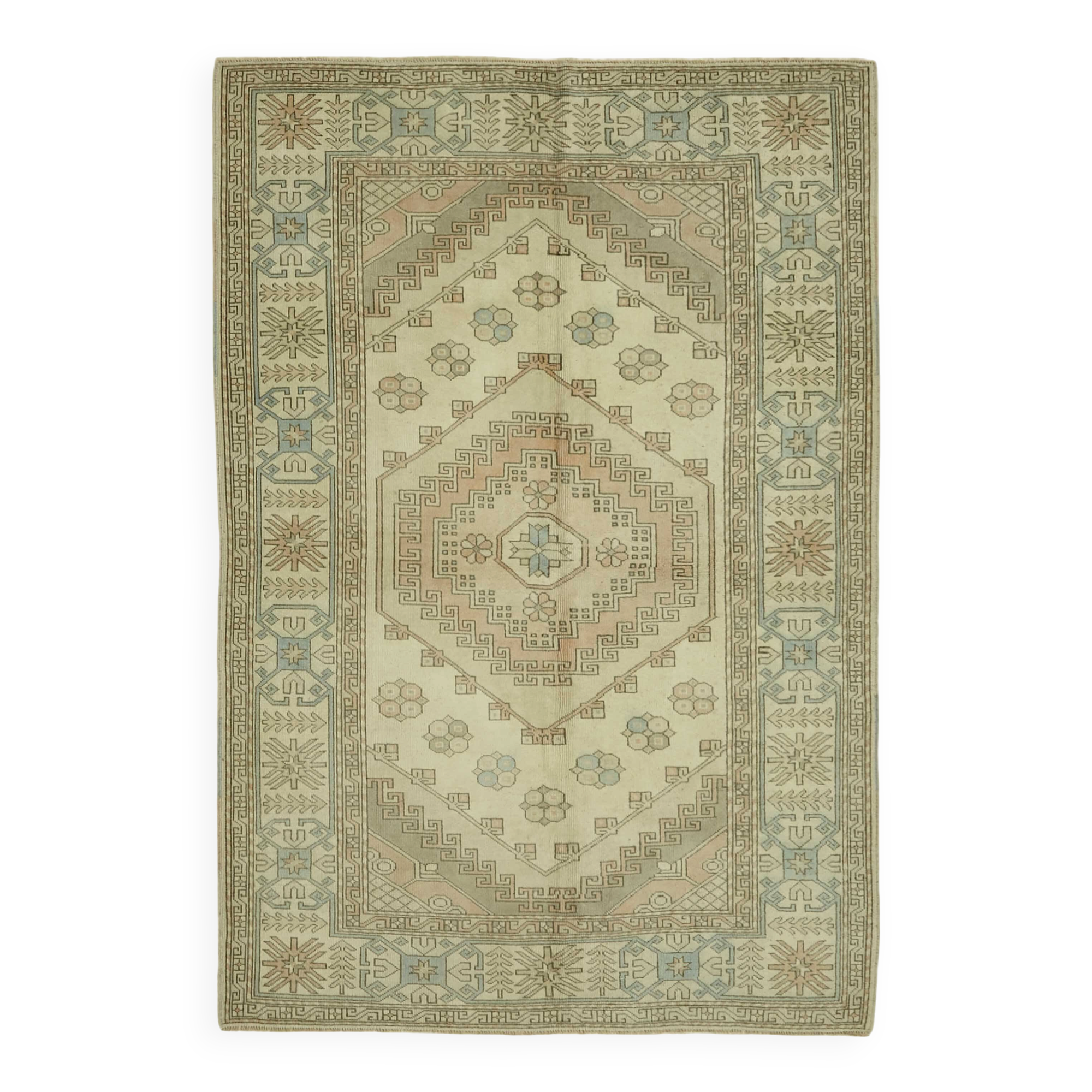 Turkish Vintage Anatolian Rug 162 cm x 236 cm
